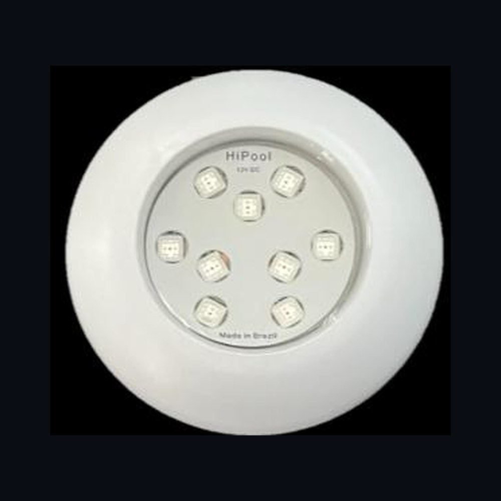 REFLETOR ABS 68MM 9LEDS - VERSÕES 6W,9W e 12W (RGB, AZUL e XENON)